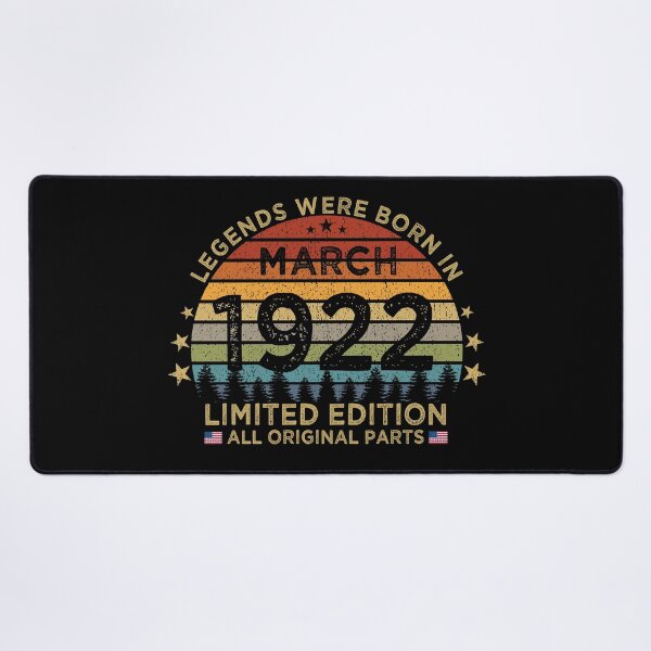 Item preview, Legends Were Born In March 1922 Limited Edition Patriotic designed and sold by cssdru.