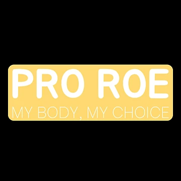 Artwork thumbnail, Pro Roe - Defend Roe v Wade - Pro-choice by Absolute-Garlic