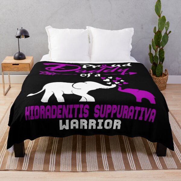 Item preview, Proud Daddy Of A Hidradenitis Suppurativa Warrior designed and sold by Hatjar.