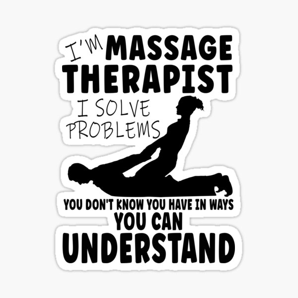 Massage Therapist I Solve Problems Licensed Massage Therapist Funny T Idea For Massage 