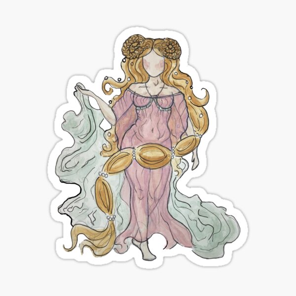 Aphrodite Greek Mythology Stickers for Sale