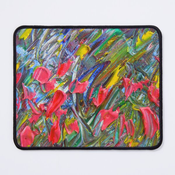 Item preview, "Red Flowers" designed and sold by Robert Regenold's Art Shop.