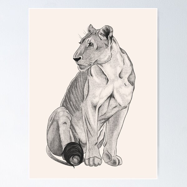 Item preview, The Lioness designed and sold by ARIsEasternStar.