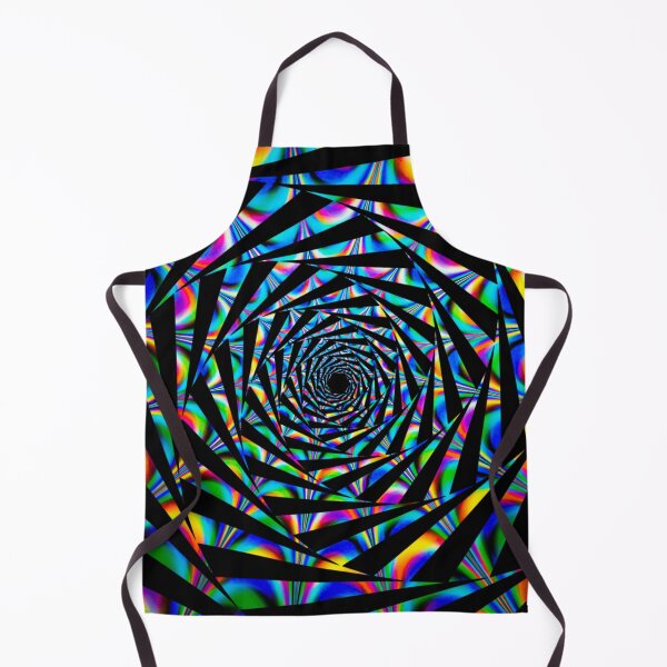 Item preview, rainbow trippy psychedelic geometric spiral designed and sold by Zevy-Darling.
