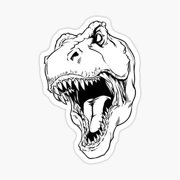 Item preview, T-rex draw designed and sold by Olga Chetverikova.