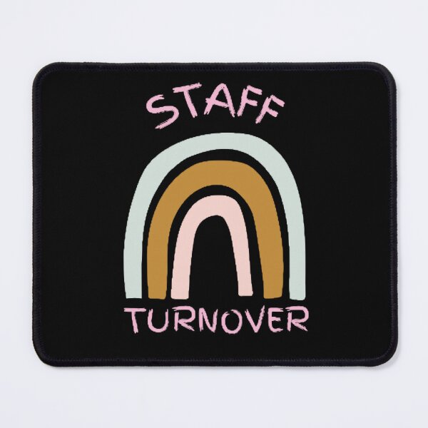 Item preview, Staff Turnover The Best Teacher Rainbow Design designed and sold by BestTeacher.