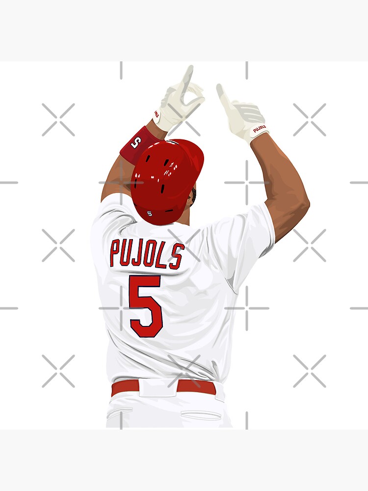 La Maquina - Albert Pujols 700th Home Run Wall And Art Print in