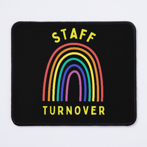 Item preview, Staff Turnover The Best Teacher Bright Rainbow Design designed and sold by BestTeacher.
