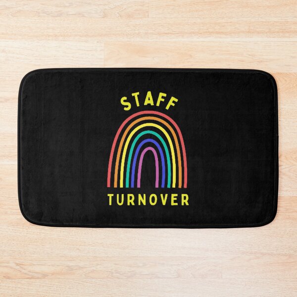 Item preview, Staff Turnover The Best Teacher Bright Rainbow Design designed and sold by BestTeacher.