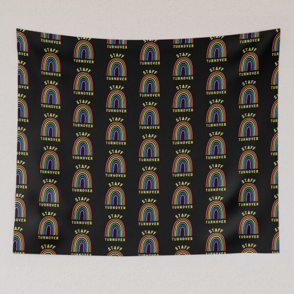 Item preview, Staff Turnover The Best Teacher Bright Rainbow Design designed and sold by BestTeacher.
