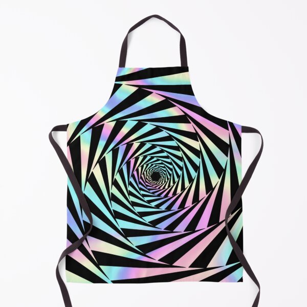 Item preview, pastel rainbow trippy psychedelic geometric spiral designed and sold by Zevy-Darling.