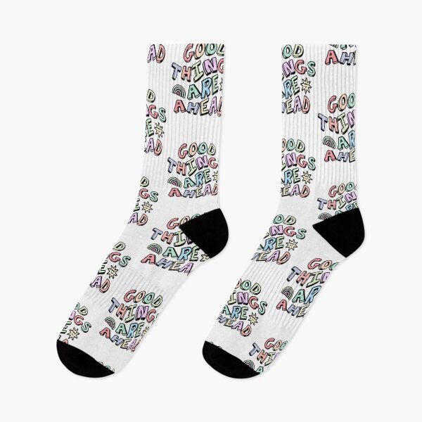 Item preview, Good thing are ahead Design in pastel designed and sold by NerdnGeekshop.