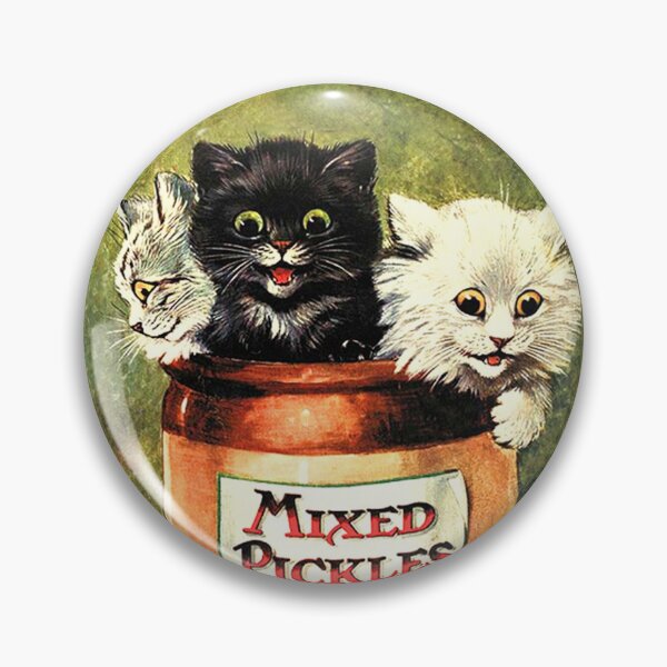 Item preview, Gatitos divertidos "Encurtidos mixtos" Louis Wain Cats designed and sold by DigitalEffects.