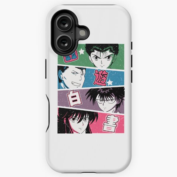 Vista previa del artículo con la obra «Adaptive Spirit World Detective Investigando fantasmas Cuatro personajes Hakusho Art Yuyu Anime Regalo para», diseñado y vendido por CrazynJatweasge.