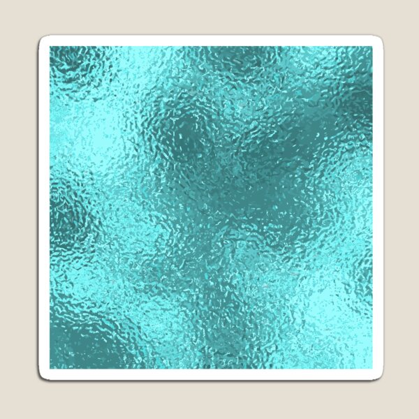 Blue Foil Paper Magnet