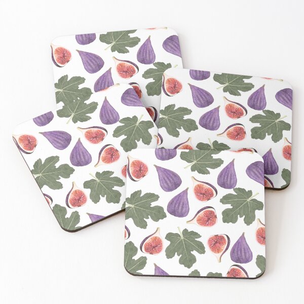 Item preview, Black Mission Figs Seamless Pattern designed and sold by silviaol.
