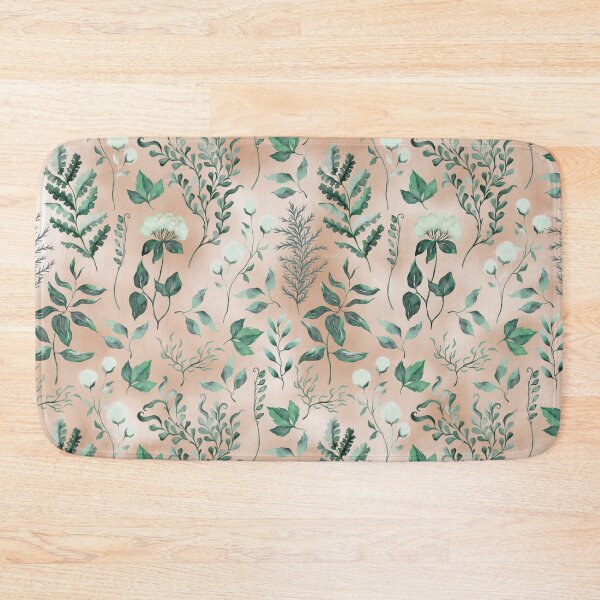 Item preview, Delicate white wildflowers watercolor designed and sold by Orianah.