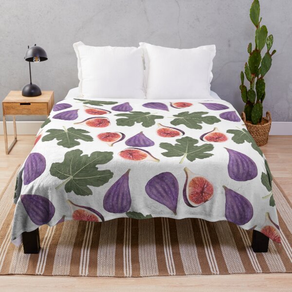 Item preview, Black Mission Figs Seamless Pattern designed and sold by silviaol.