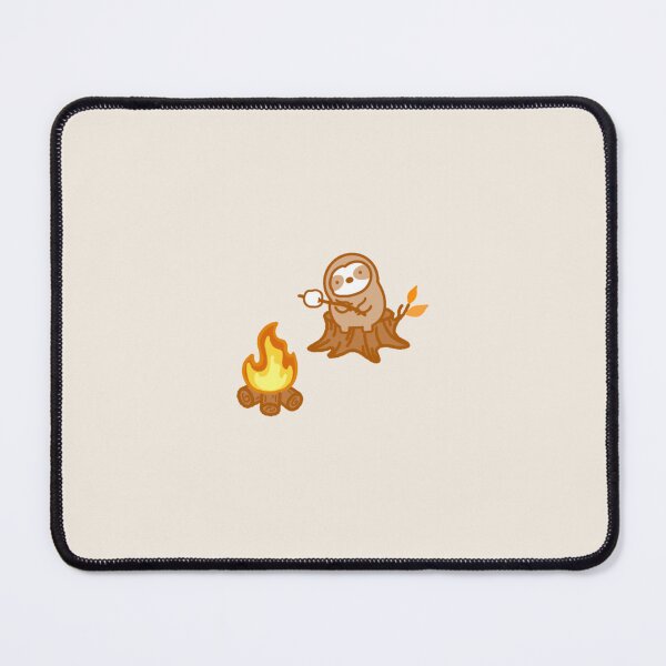 Item preview, Cute Campfire S’mores Sloth designed and sold by theslothinme.