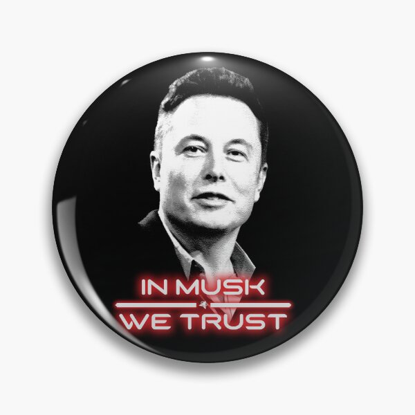 Item preview, Elon Musk In Musk We Trust designed and sold by DoubleOnTondra.