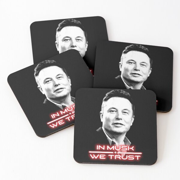 Item preview, Elon Musk In Musk We Trust designed and sold by DoubleOnTondra.