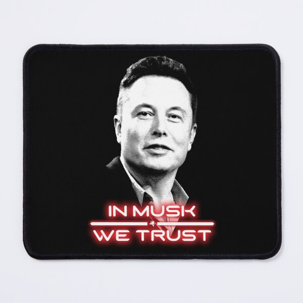 Item preview, Elon Musk In Musk We Trust designed and sold by DoubleOnTondra.