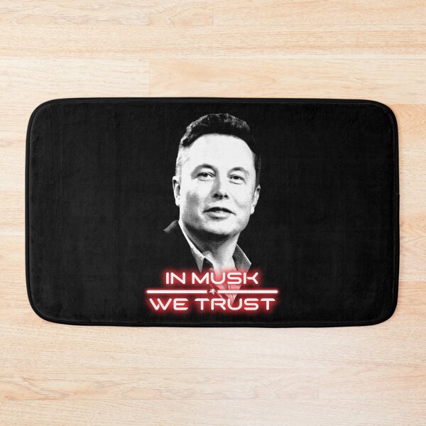 Item preview, Elon Musk In Musk We Trust designed and sold by DoubleOnTondra.