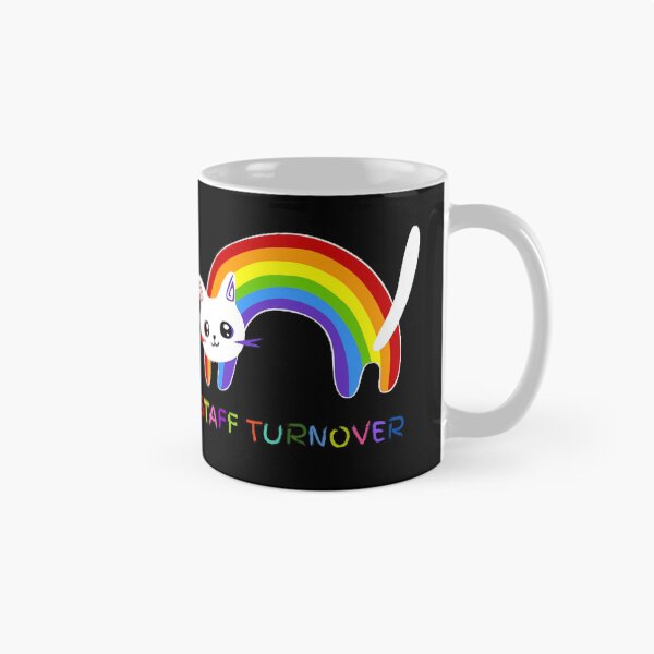 Item preview, Staff Turnover The Best Teacher Cat Rainbow Design designed and sold by BestTeacher.