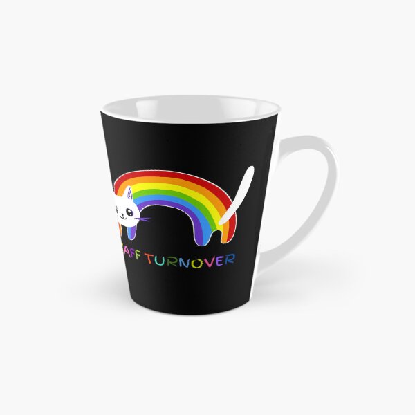 Item preview, Staff Turnover The Best Teacher Cat Rainbow Design designed and sold by BestTeacher.