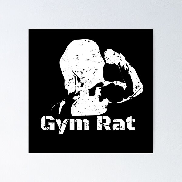 Gym Rat' Poster – blackboyphantasy