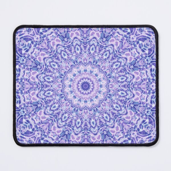 Item preview, Imagine Mandala in Pastel Purple and Blue designed and sold by Kelly Dietrich Mandala & Fractal Art.