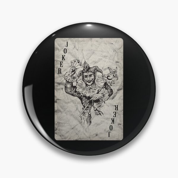 Item preview, Playing Cards Vintage Joker (distressed design) designed and sold by siggyspatsky.