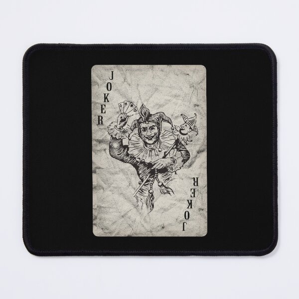 Item preview, Playing Cards Vintage Joker (distressed design) designed and sold by siggyspatsky.