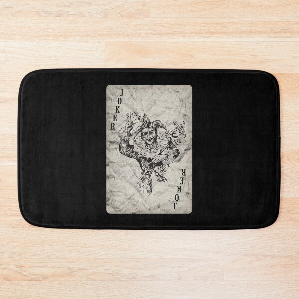 Item preview, Playing Cards Vintage Joker (distressed design) designed and sold by siggyspatsky.