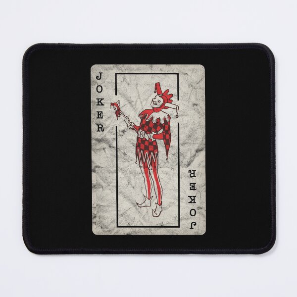 Item preview, Playing Cards Vintage Joker (distressed design) designed and sold by siggyspatsky.