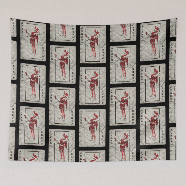 Item preview, Playing Cards Vintage Joker (distressed design) designed and sold by siggyspatsky.