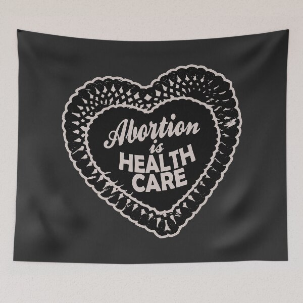 Item preview, abortion is healthcare | black designed and sold by craftordiy.art.
