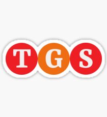 Logo for "TGS" Sticker