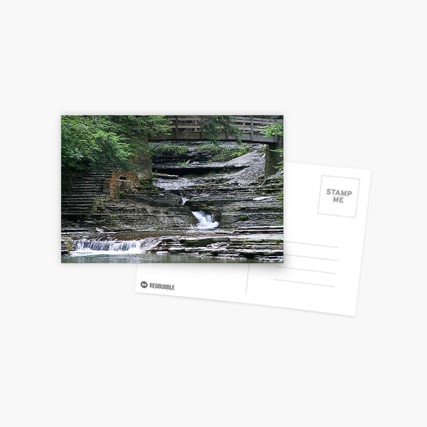 Bridge over Tumbling Waters Postcard