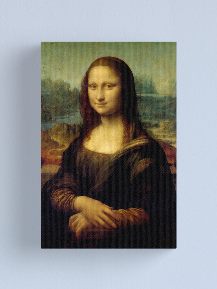 Mona Lisa Leonardo da Vinci Canvas Print
