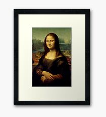 Mona Lisa - Leonardo da Vinci Framed Print