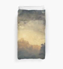 Cloudy can be better than blue sky Duvet Cover