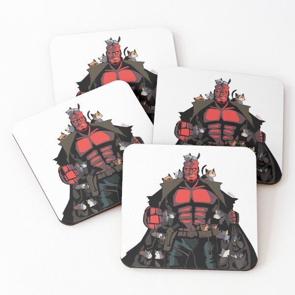 Item preview, Cat Dealer Hellboy designed and sold by KhalixArt.