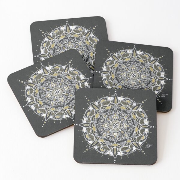 Item preview, Silver and Gold Mandala designed and sold by PathosArt.