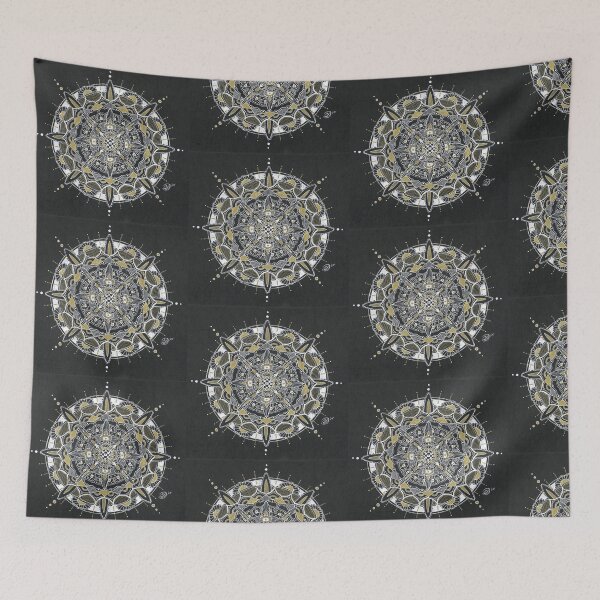 Item preview, Silver and Gold Mandala designed and sold by PathosArt.