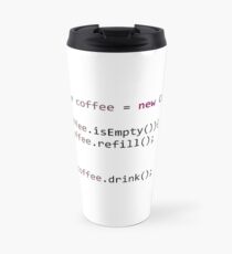 Coffee.java Travel Mug