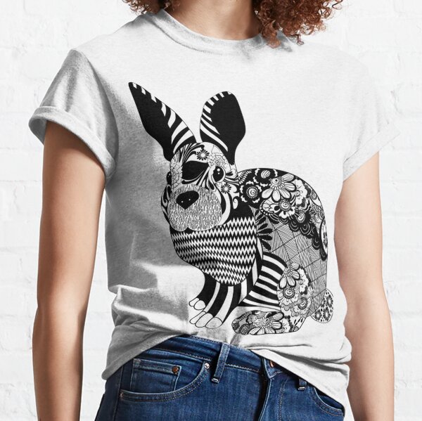 Trippy bunny Classic T-Shirt