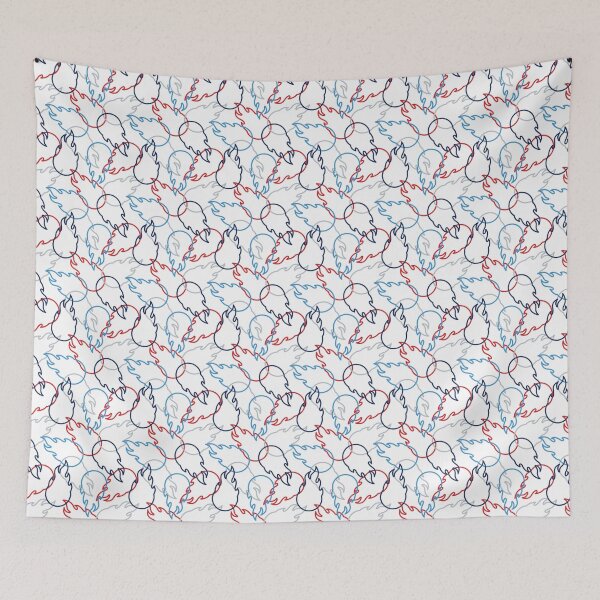 Item preview, Titans Pattern, White Background designed and sold by brittlouise.