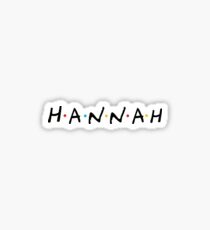 HANNAH Sticker