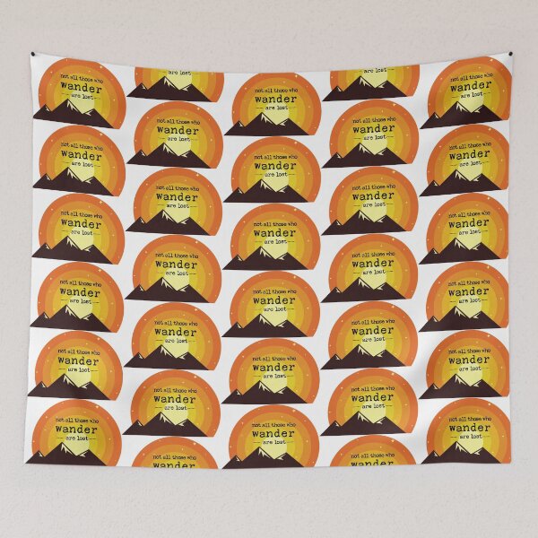 Item preview, Not all those who WANDER Sunset Mountain  designed and sold by Suzakara Designs.